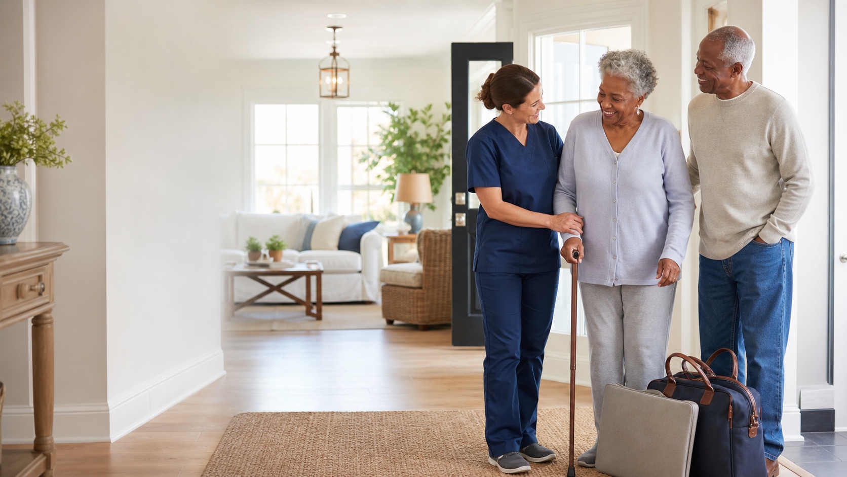 Post-hospital home care support after discharge in Charleston